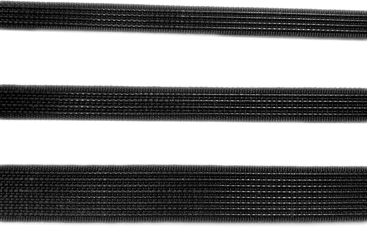 2 x 46 Meter Polyester-Korsettstangen, schwarz und weiss, Stangen, Basteln, Nähzubehör für Korsett-K
