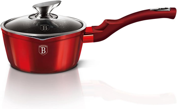 Berlinger Haus Metallic Line BH-1525N Stieltopf, 16 cm, Bordeaux