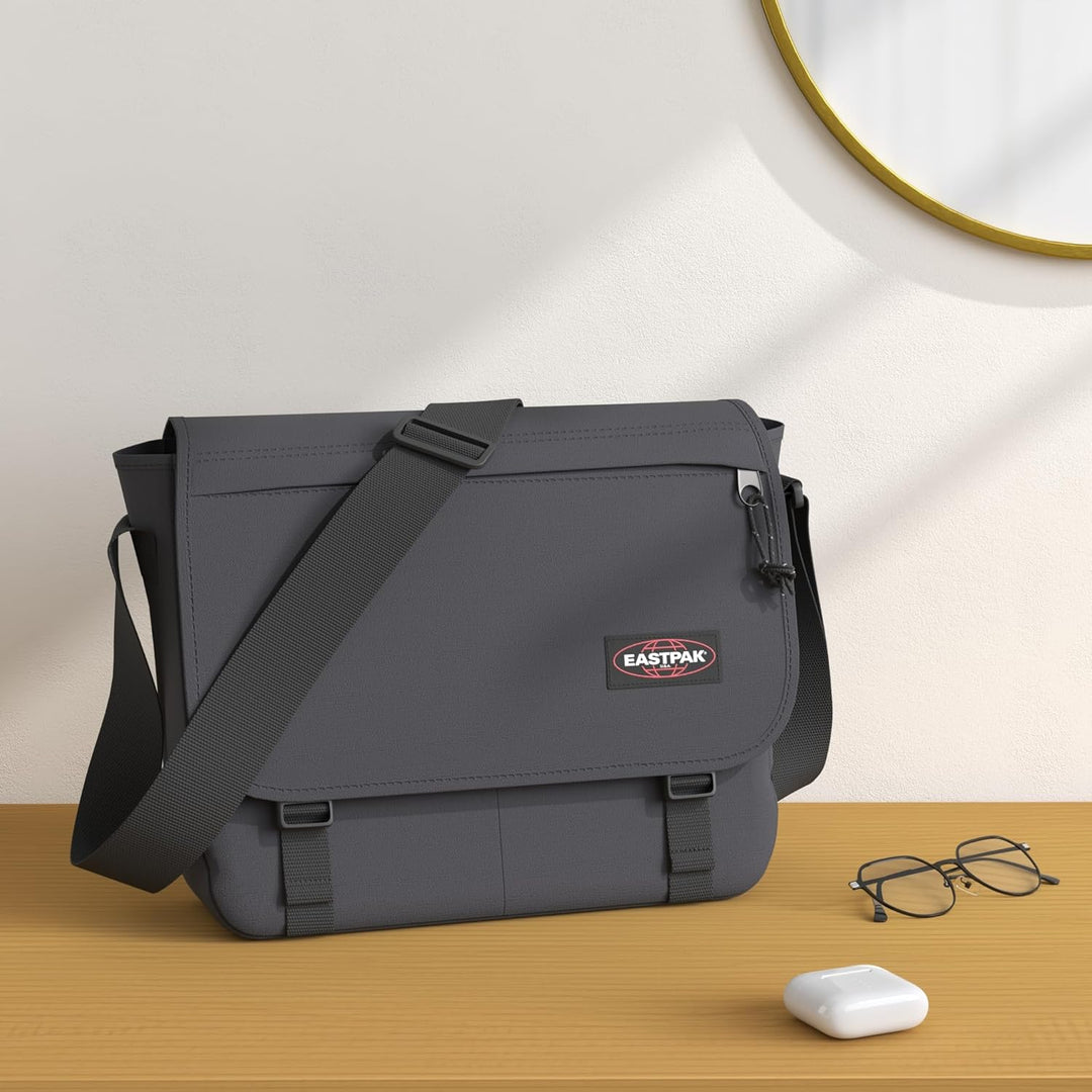 EASTPAK Unisex Delegate + Messenger Bags, Umhängetaschen & Hüfttaschen (1er Pack) Einheitsgrösse Sch