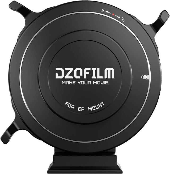Octopus Adapter EF Mount Lens to RF Mount Camera (Black)