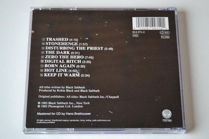 Born again (1983), Audio-CD