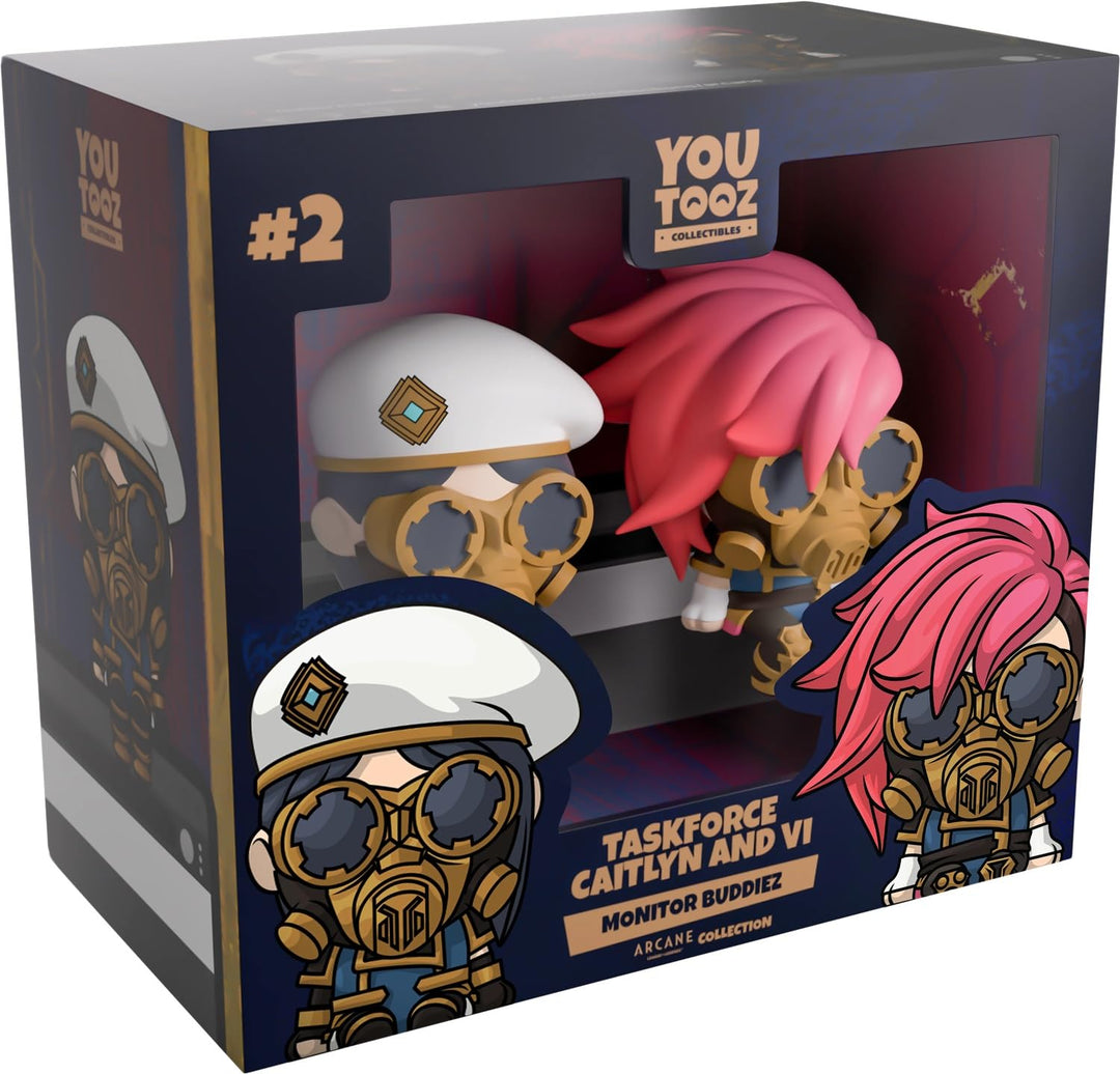 Youtooz - Arcane: Taskforce Caitlyn & Vi Monitor Buddiez
