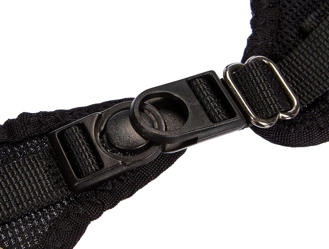 TRIXIE Comfort Soft Touren-Geschirr Grösse XXS–XS: Brustumfang 25–35 cm/15 mm in schwarz - gepolster