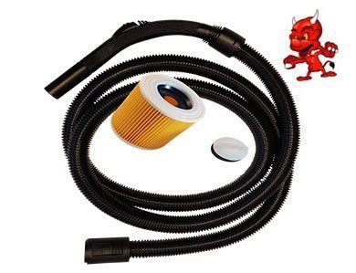 Saug Schlauch Staubsaugerschlauch 2m für Staubsauger Kärcher A 2604 + Filter