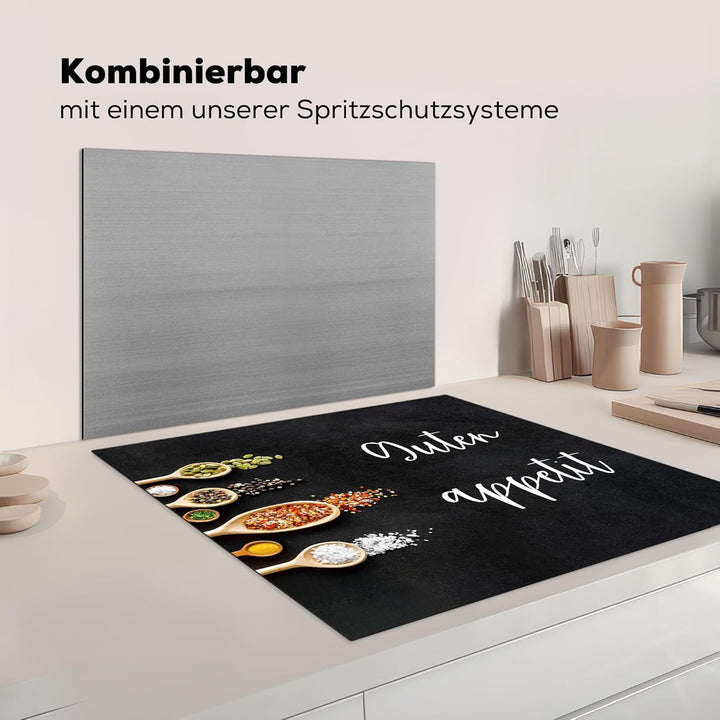 KitchenYeah© Herdabdeckplatte Einteilig Induktionsmatte Küche Abdeckung Ceranfeld Herd Abdeckplatte