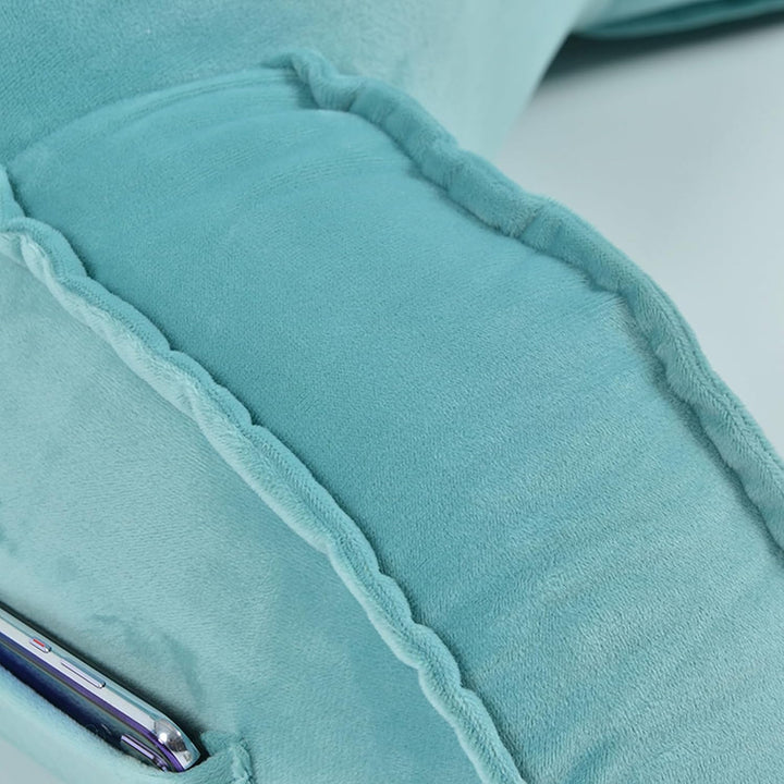 Rückenlehne Lesekissen,Tragbares Lesekissen,Lesekissen mit Armlehnen,Ideal zum Arbeiten,Lesen oder S