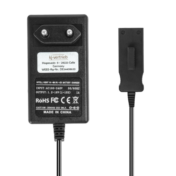 Ladegerät kompatibel mit Gardena Ni-Mh/Ni-CD Werkzeug-Akkus SmallCut 300 Accu, 8834-20 - 1.2V-18V 1-