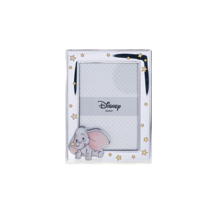 VALENTI & CO. Disney Baby - Dumbo Bilderrahmen Silber für Kinder, Geschenkidee Taufe, Geburt oder Ge