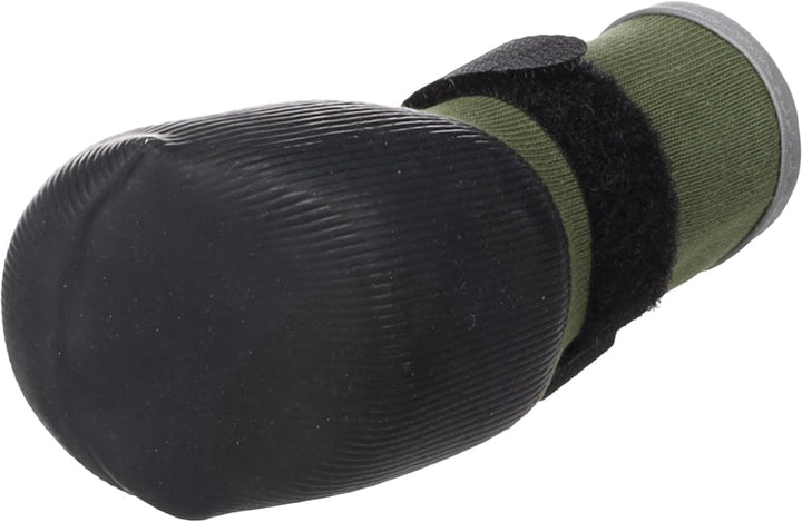 hundeschuhe - Magna - 2 Stück - grün - L - 5,7x5,2x11,4 cm - Polyester - weiche Sohle - rutschfest -