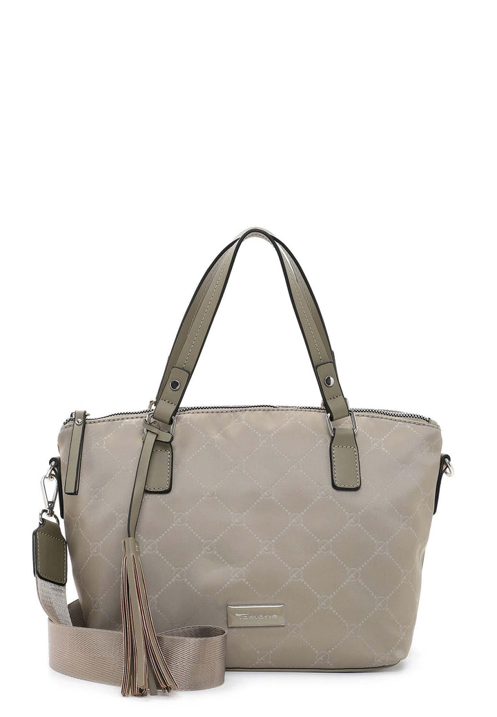 Tamaris Shopper TAS Lisa 32387 Damen Handtaschen Print khaki 910 Einheitsgrösse Khaki, Einheitsgr&#x