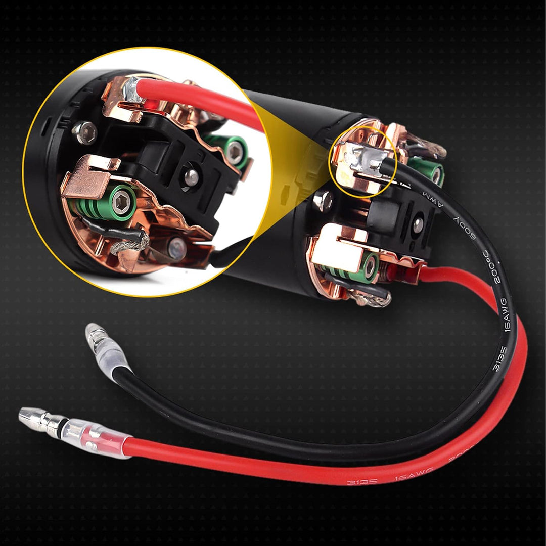 Brushed Motor ESC Combo, Brushed Motor ESC Combo mit 540 21T Brushed Motor 65A Wasserdicht Green Bru