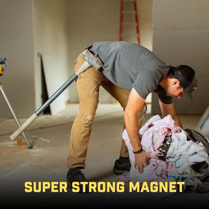 MagMaster | Magnetic Tool Holder - Strong Clip-On Belt Magnet Holster for Screws, Nails, Hammer, Soc