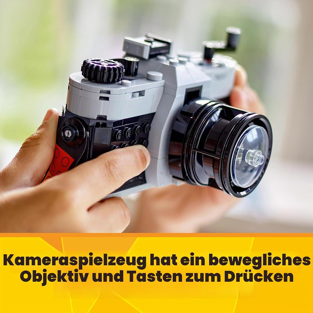 LEGO Creator 3in1 Rollschuh Spielzeug für Mädchen und Jungen &amp; Creator 3in1 Retro Kamera Spielzeug m