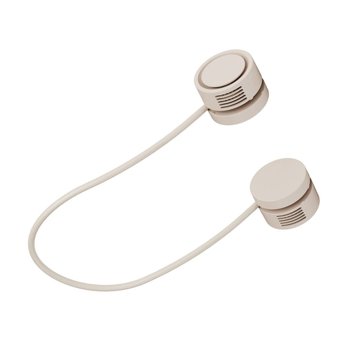 Fydun Tragbarer Nackenventilator, Mini-USB-Aufladung, Freihändig, Flügellos, Hängender Halsventilato