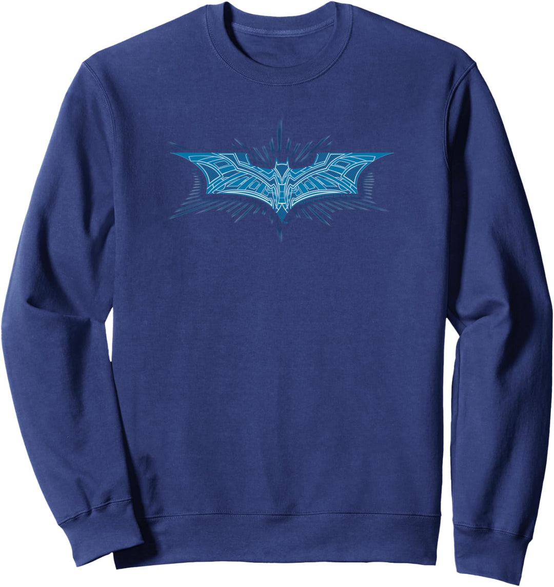 Batman Dark Knight Bat Armor Logo Sweatshirt
