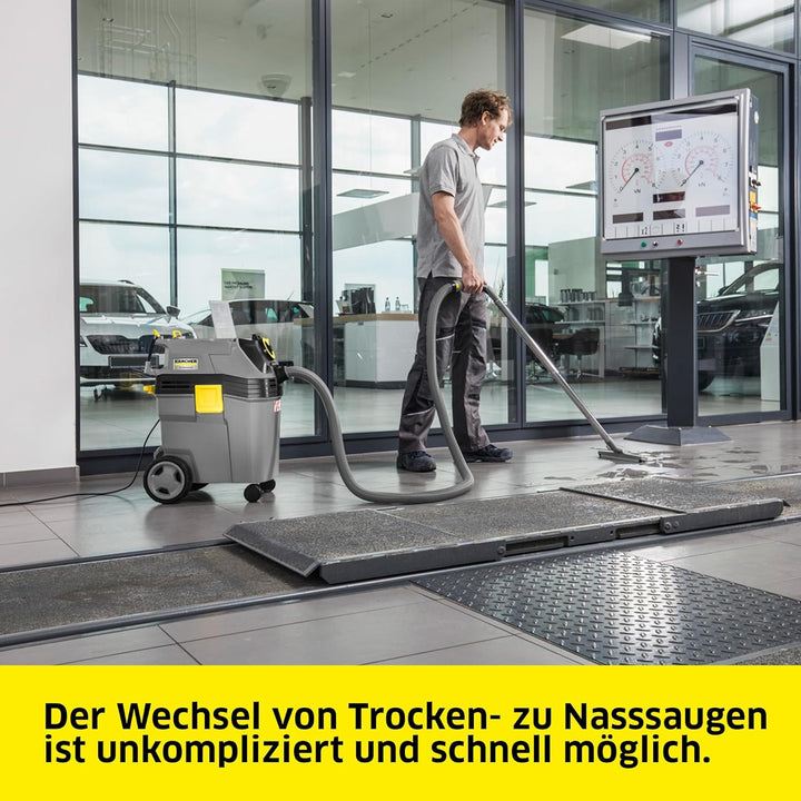 Kärcher Nass-/Trockensauger NT 40/1 Ap L, Leistung: max. 1380 W, Kunststoffbehälter: 40 l, Saugschla