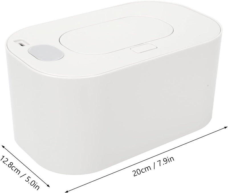 Tragbare Feuchttücher-Heizung, Heizbox mit Konstanter Temperatur für den Haushalt (Weiss), Weiss