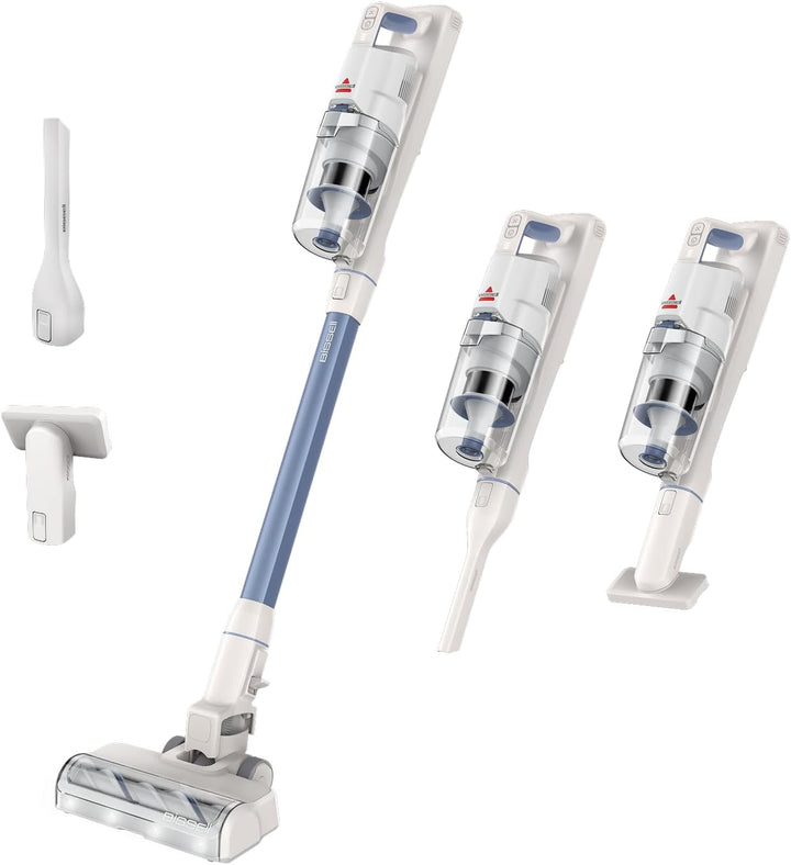 Bissell PowerClean, kabelloser Staubsauger, 200W, LED-Leuchten, Nicht verheddernde Bürstenrolle, 3-i