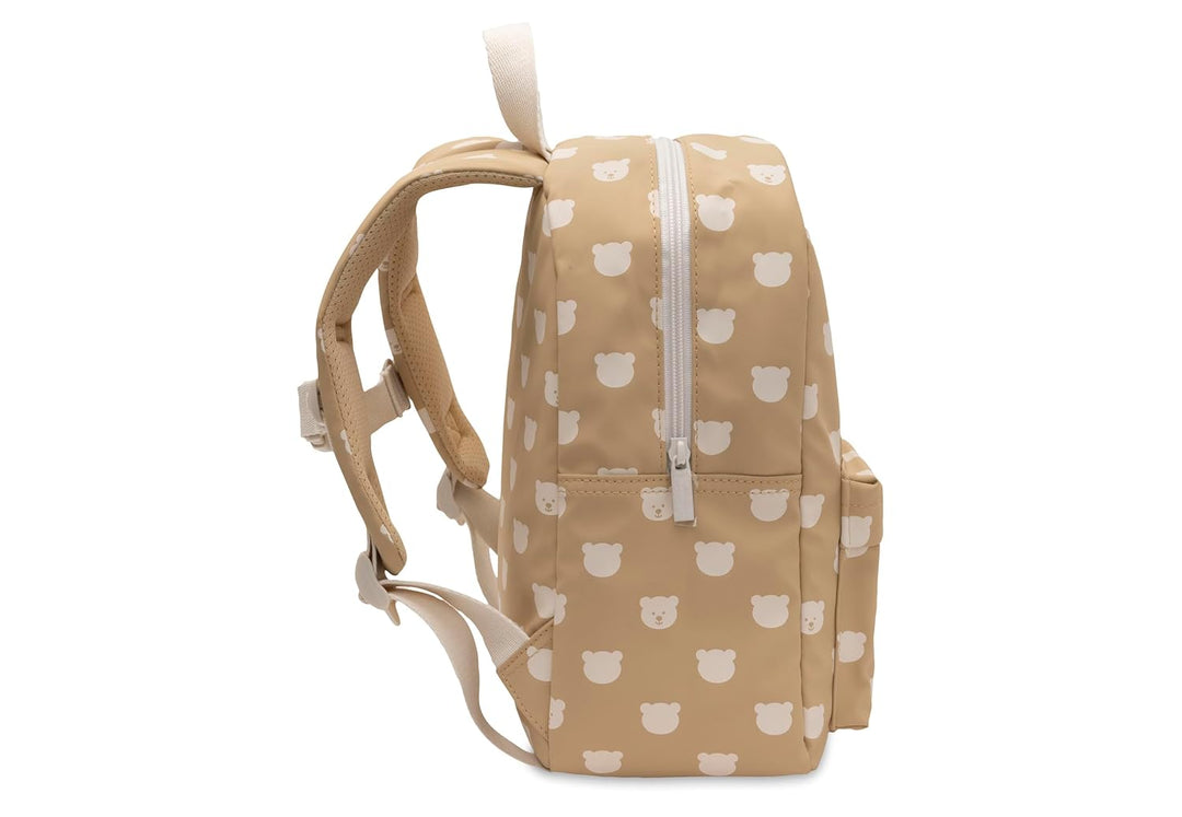 Jollein Kinderrucksack Bär – Teddy Bear – Rucksack Kinder – Wasserabweisend & Leicht – Rucksack Kind