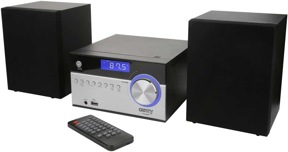 Adler Camry Mini Hi-Fi Tower mit Bluetooth, 28W Leistung, USB-Konnektivität