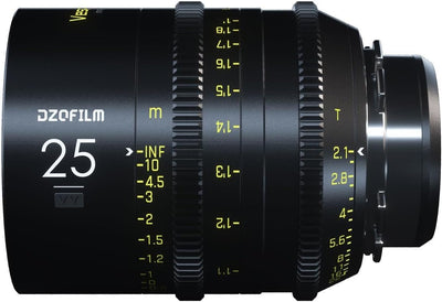 DZOFILM Cine Lens Vespid Prime 25 T2.1 for PL/EF Mount (VV/FF)