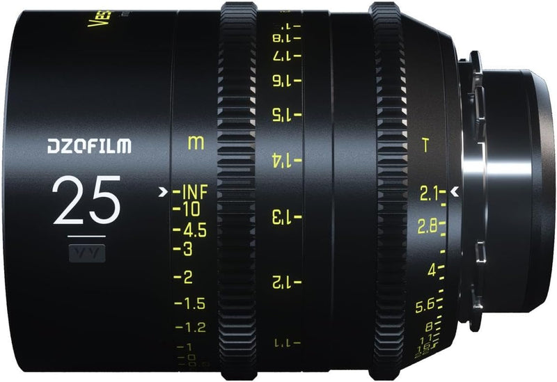 DZOFILM Cine Lens Vespid Prime 25 T2.1 for PL/EF Mount (VV/FF)