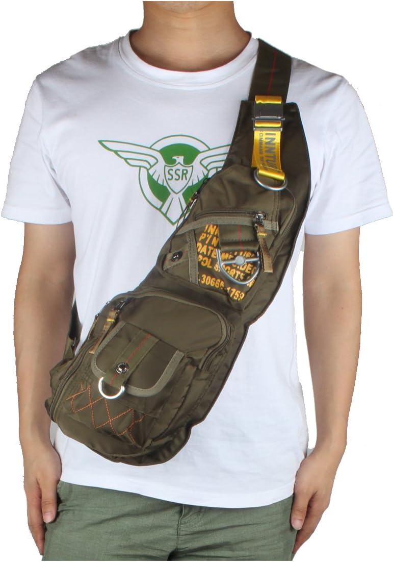 Unisex Gepäck-Kuriertasche L Large-armeegrün, L Large-armeegrün