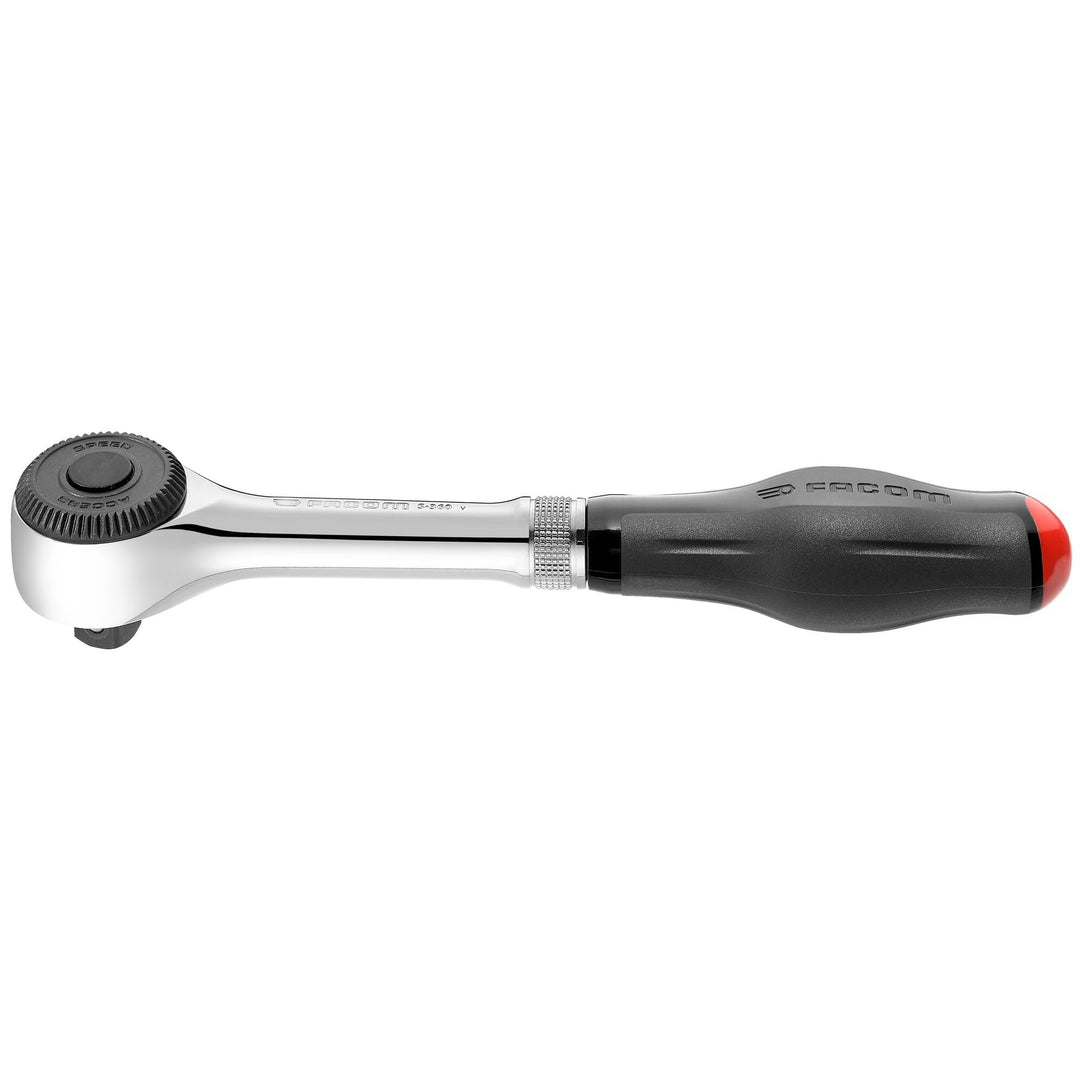FACOM – 1/2-Zoll-Ratschenschlüssel mit schnellem Spiralgriff – S.360 – drehbarer Griffheber – ergono