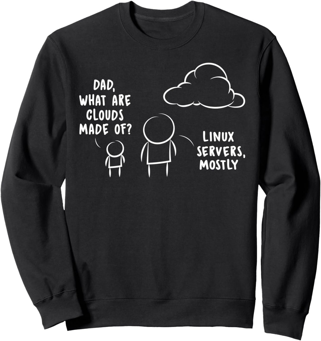 Programmierer Entwickler - Vater & Sohn Cloud Informatiker Sweatshirt