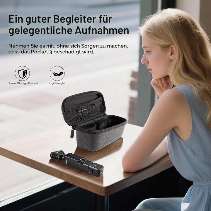 STARTRC PHOTO Tasche für DJI Osmo Pocket 4/3, Tragetasche für OSMO Pocket 4 Zubehör Filter Speicherk