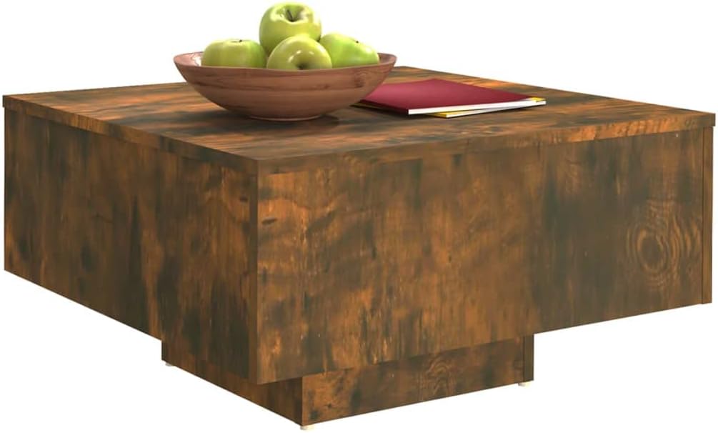 FIRBNUS 60x60x31,5 cm Quadratischer Tisch Wohnzimmertisch Kaffeetisch Couchtisch Modern Stilvollen W