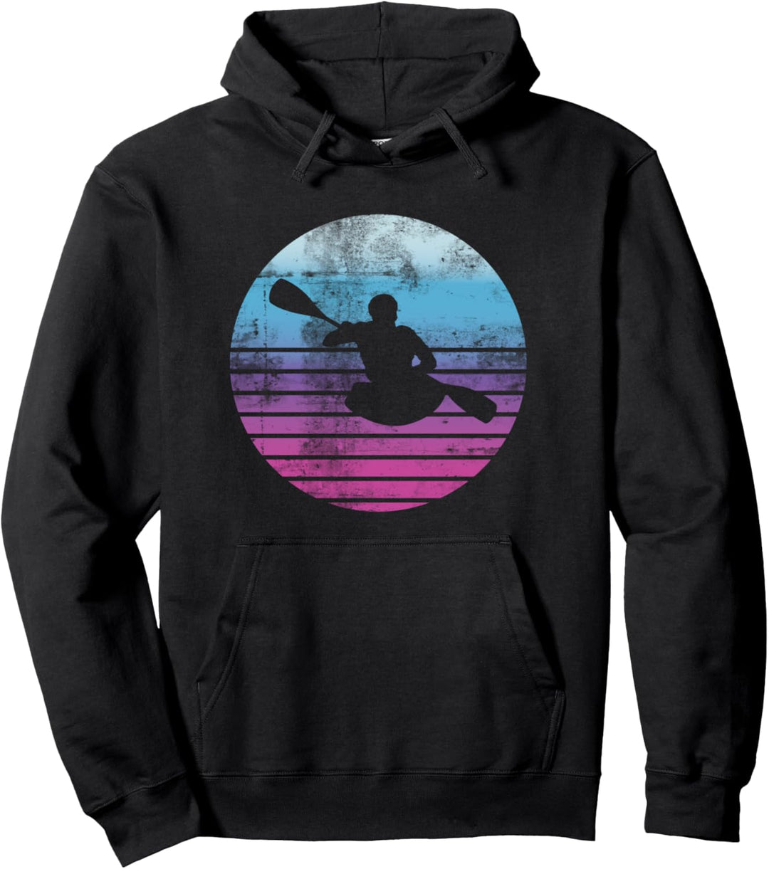 Kanadier Kanu Kajak Wildwasser Rafting Pullover Hoodie