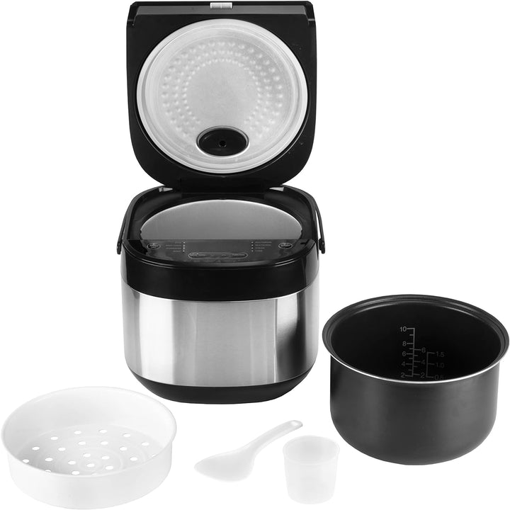 Design Multicook Pro, 42527, 8 in 1 Multifunktionskocher mit voreingestellten Programmen, 5 Liter, 3