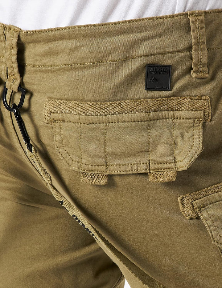 Alpha Industries Herren Cargos Alpha Industries Utility Short Short für Herren 28 Olive, 28 Olive