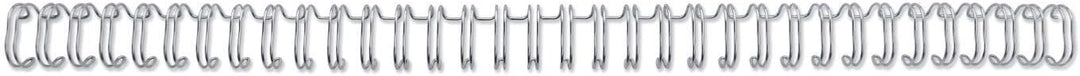 WireBind Drahtbinderücken, 100 Stück, 11mm, silber silber 11mm, silber 11mm