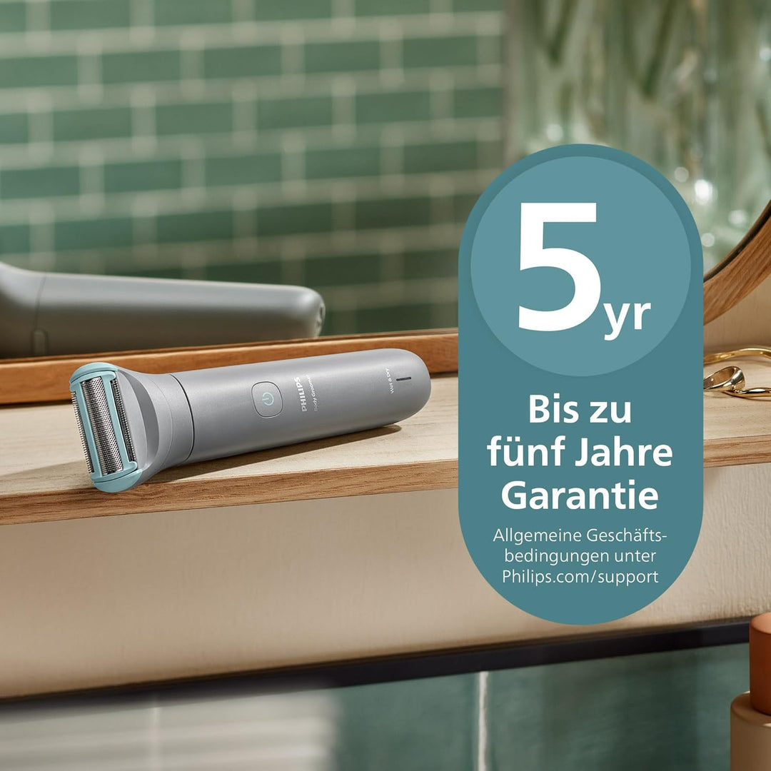 Philips Bodygroom 3000er-Serie – Herrentrimmer mit Dreifachschutz-Rasiersystem, trimmen und rasieren