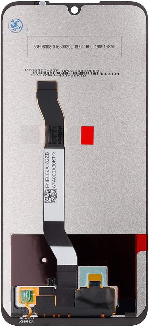 swark LCD Display Kompatibel mit Xiaomi Redmi Note 8T M1908C3XG （Schwarz ohne Rahmen LCD Display Tou