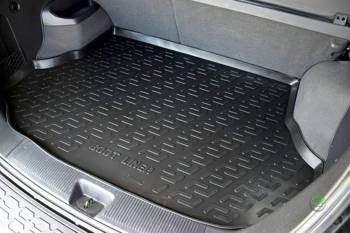 J&J AUTOMOTIVE | Gummi-Kofferraumwanne Kofferraum-Schutzmatte Kompatibel mit Sorento 1, 2002-2009, A