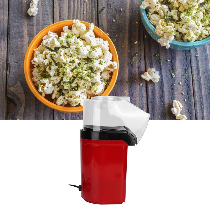 Popcorn-Maker, Tragbare, Kompakte Struktur, Roter Zirkulierender Luftstrom, Gesunde Ernährung, Party