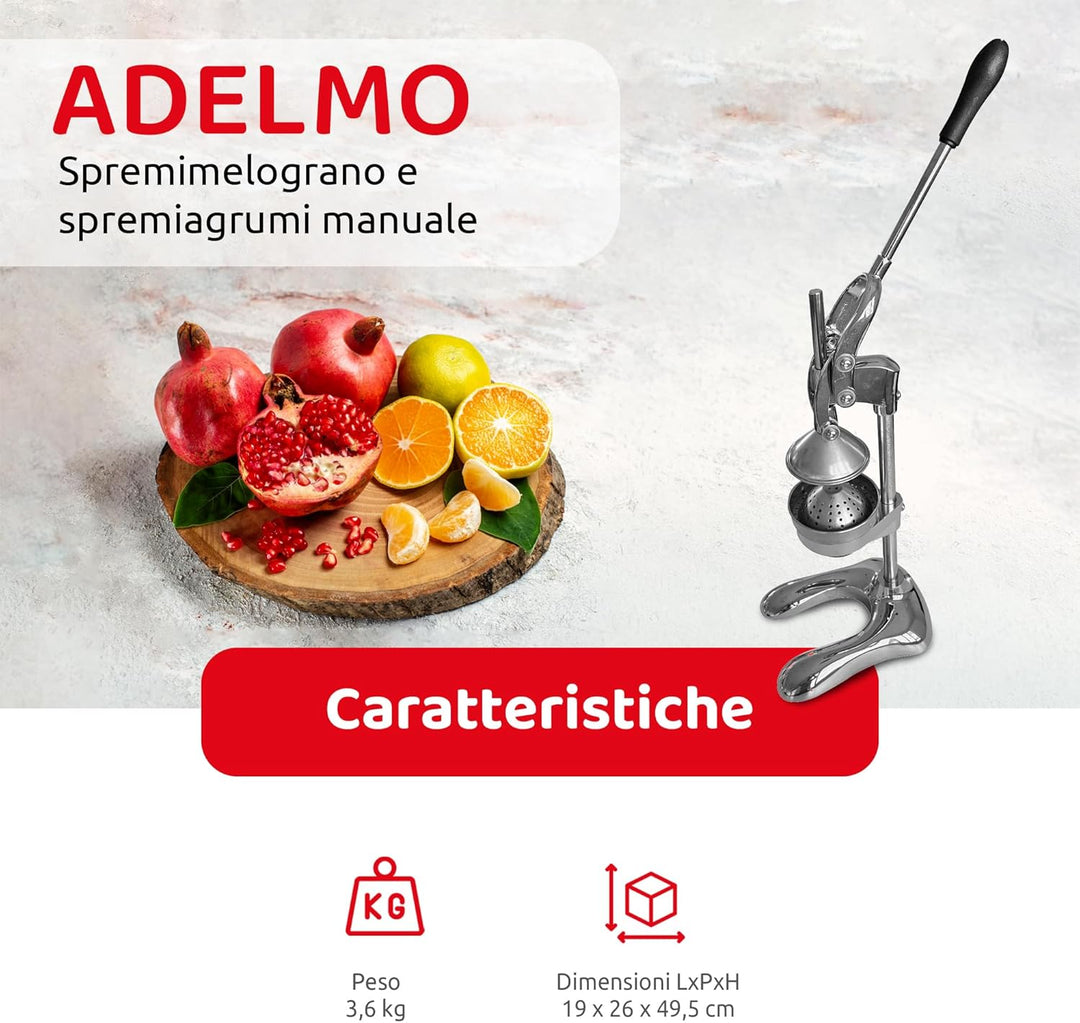 MELCHIONI Vega Digital Abzieher kalt Digital 55 U, Silver/Schwarz