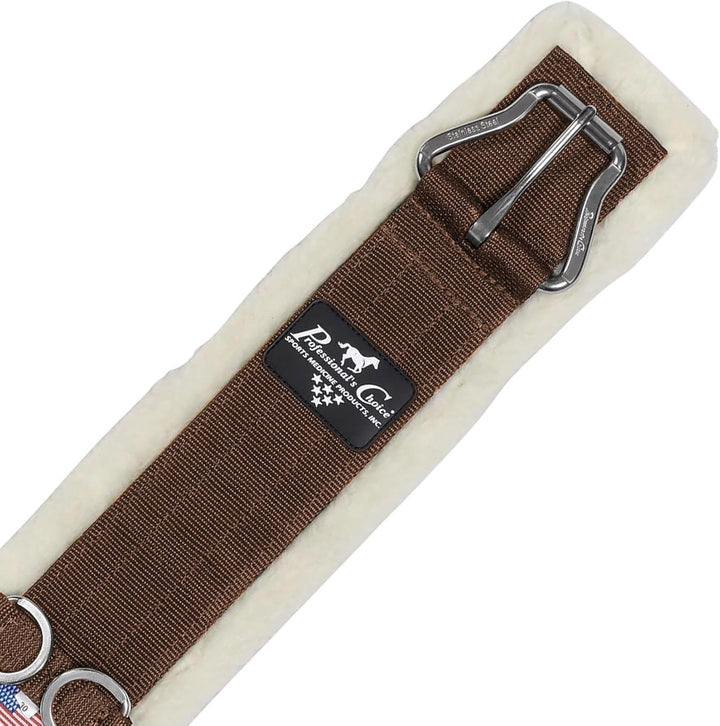 Professional's Choice Equine Merino Wool SMX Comfort Fit Western Cinch schokobraun Size 86.36cm, sch
