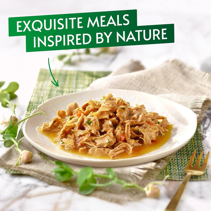 Gourmet GOURMET Nature's Creations Vögel Nassfutter für Katzen, 8 x 85 g