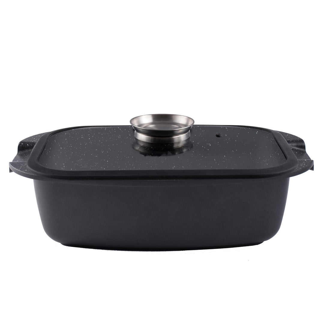 Gerlach Granitex Bräter Mit Deckel Für Induktion Backofen Topf Schmortopf Bratentopf Backofengeeigne
