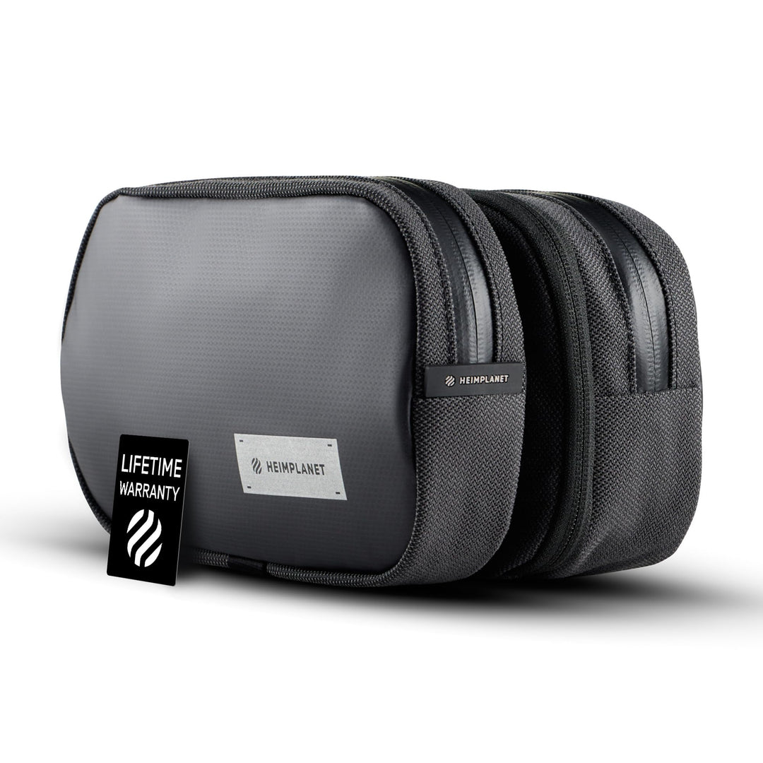 HEIMPLANET Original | HPT Carry Essentials - DOPP KIT Kulturtasche | Wasserfester Kulturbeutel aus r