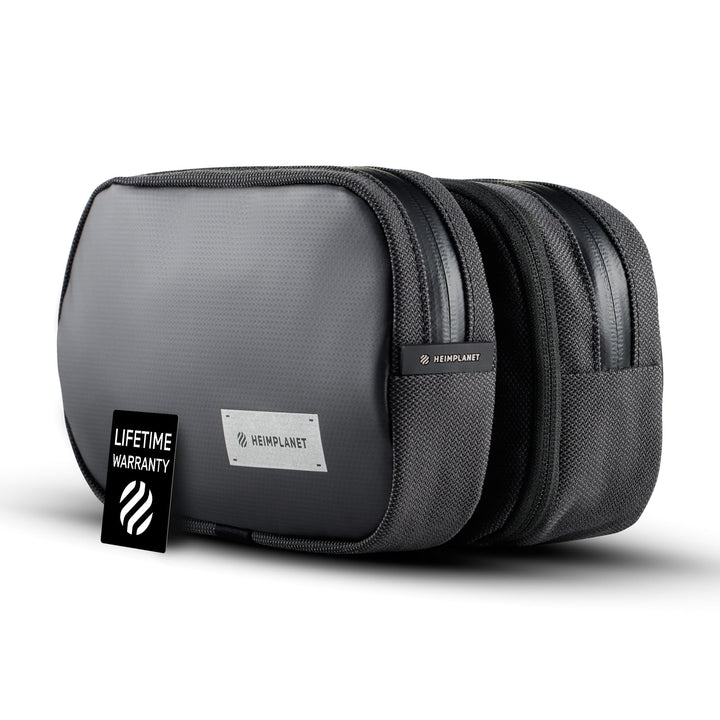 HEIMPLANET Original | HPT Carry Essentials - DOPP KIT Kulturtasche | Wasserfester Kulturbeutel aus r