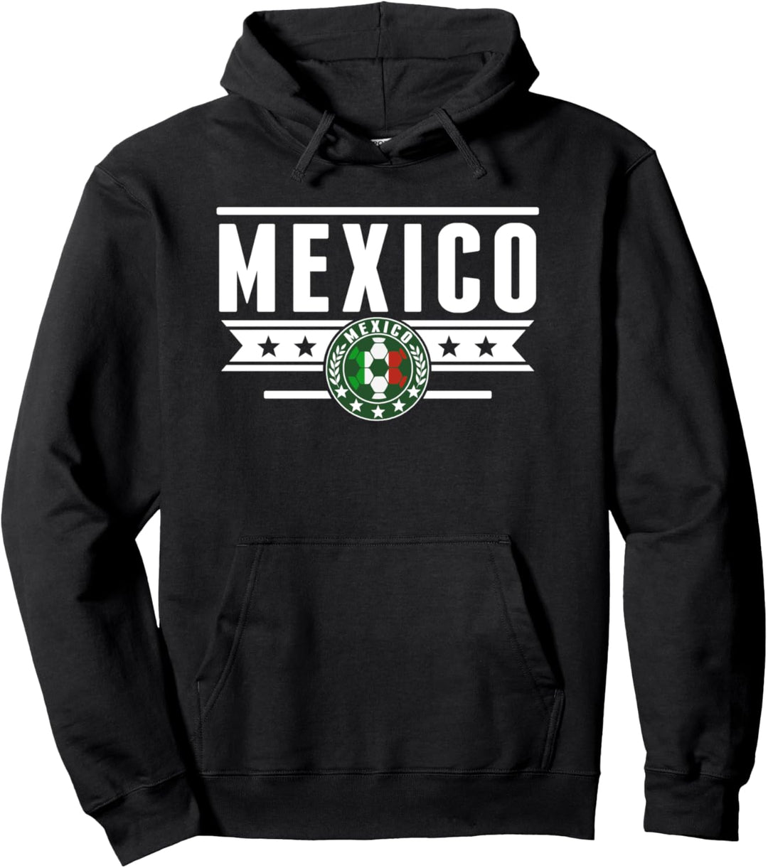 Mexico Futbol Stars Pullover Hoodie