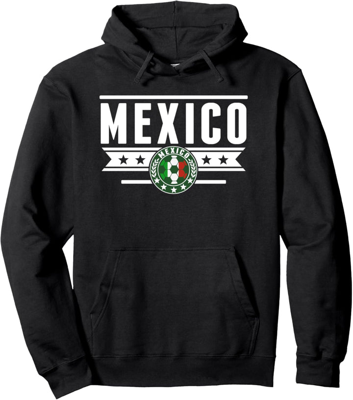 Mexico Futbol Stars Pullover Hoodie