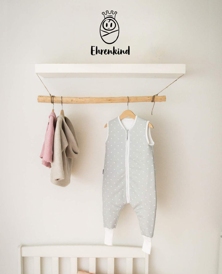 Ehrenkind® Baby Sommerschlafsack mit Beinen | Bio-Baumwolle | Sommer Schlafsack verschiedene Grössen