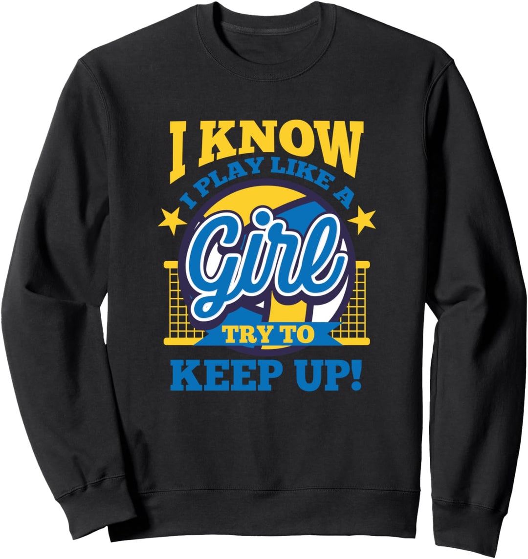 Volleyball Beach Volleyball Sport Geschenk Sweatshirt