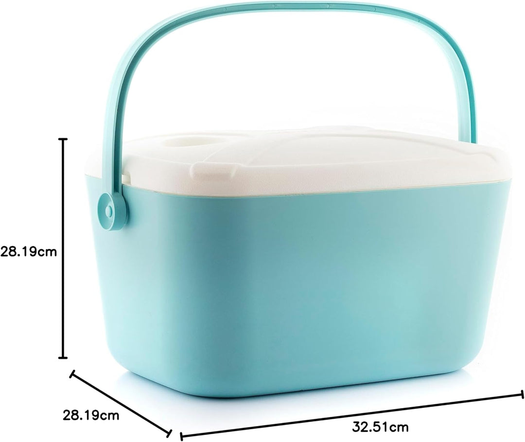 InnovaGoods® Tragbare Kühlbox mit Deckel Retro, Retro